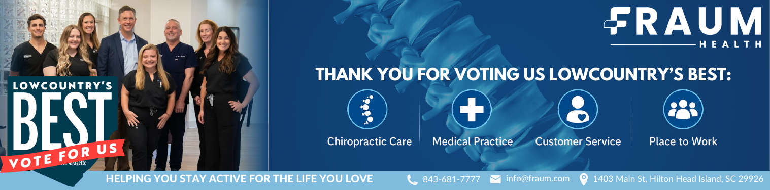 Vote for Fraum Health — Lowcountry's Best